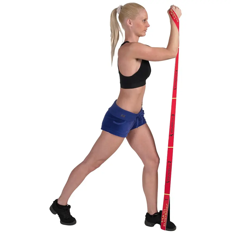 Sveltus | Maxi Treenikuminauha 110 cm | Punainen 