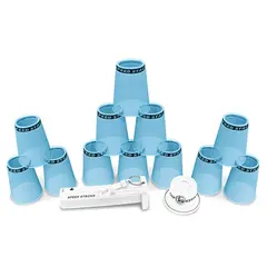 Speed Stacks - Pro-sarja | PS2X Blue Ice 12 kuppia + Quick Stem + Cup Keeper
