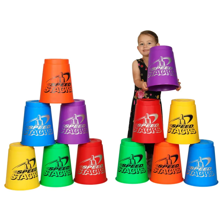 Speed Stacks | Jumbo Stacks Jättikupit | 12 osaa 