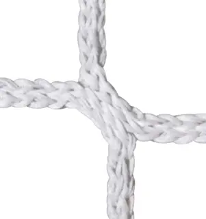 Jalkapalloverkko 500x200cm 4 mm Nuorten maaliin, valkoinen