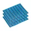 Luistamaton matto | Leveys 80 cm Sininen 