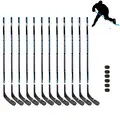 Ishockeykølle 150 cm (L) Nijdam 12 stk