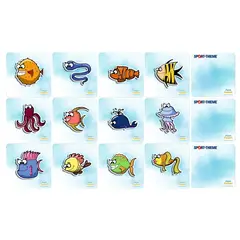 Vedenalainen Muistipeli Aqua 24 korttia Sukelluslelu