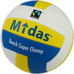 Sandvolleyball Midas Beach Super Champ Fairtrade -Beachvolley fritid og trening