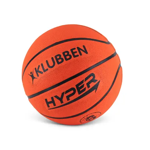 Basketball Klubben Hyper size 5 Gummibelagt til trening og fritid