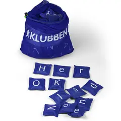 Klubben | Hernepussisetti kirjaimilla 142 kpl | Sininen