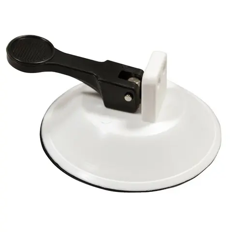 Ratak&#246;yden imukuppikiinnitys Alumiinia ja kumia