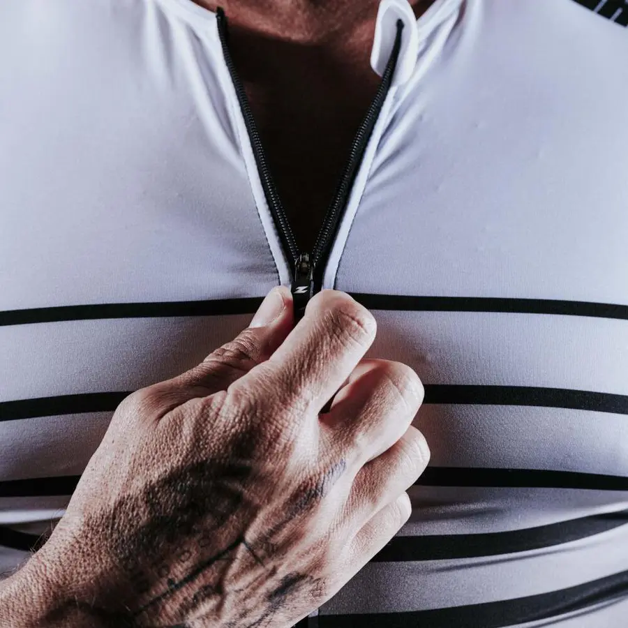 Zerod | Racer TT-Singlet Man L Faded Mariniere 