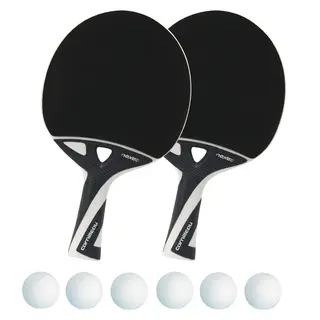 P&#246;yt&#228;tennissetti Cornilleau Nexeo X70 2 mailaa ja 6 valkoista palloa