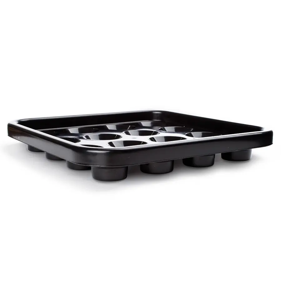 Ball Tray for 16 Pool Balls Black 