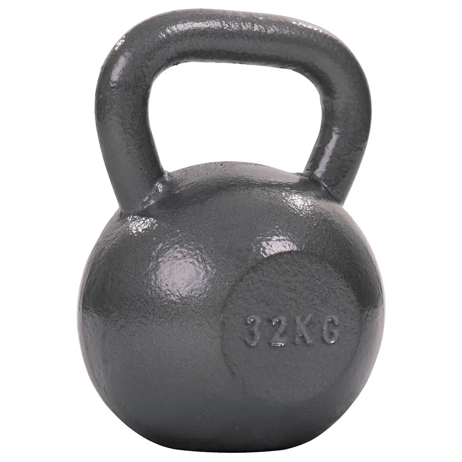 Sport-Thieme kahvakuula, lakattu, harmaa 32 kg 