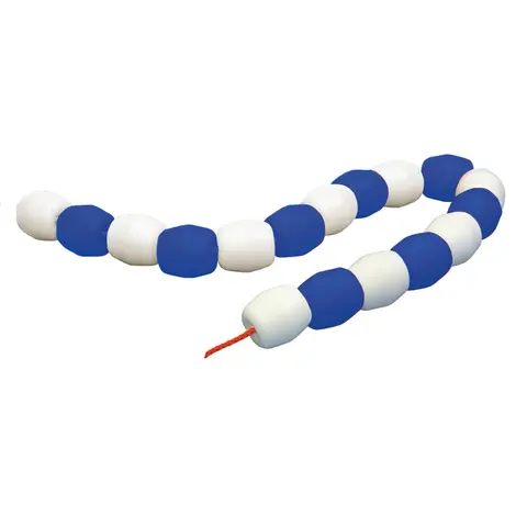 Klubben | Rataerotusköysi Metritavara Siniset ja valkoiset kellukkeet