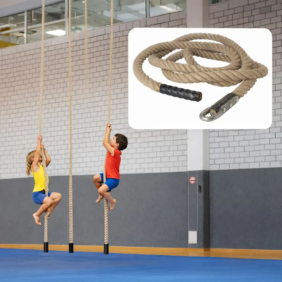 Klatretau med beslag 4,5 m 