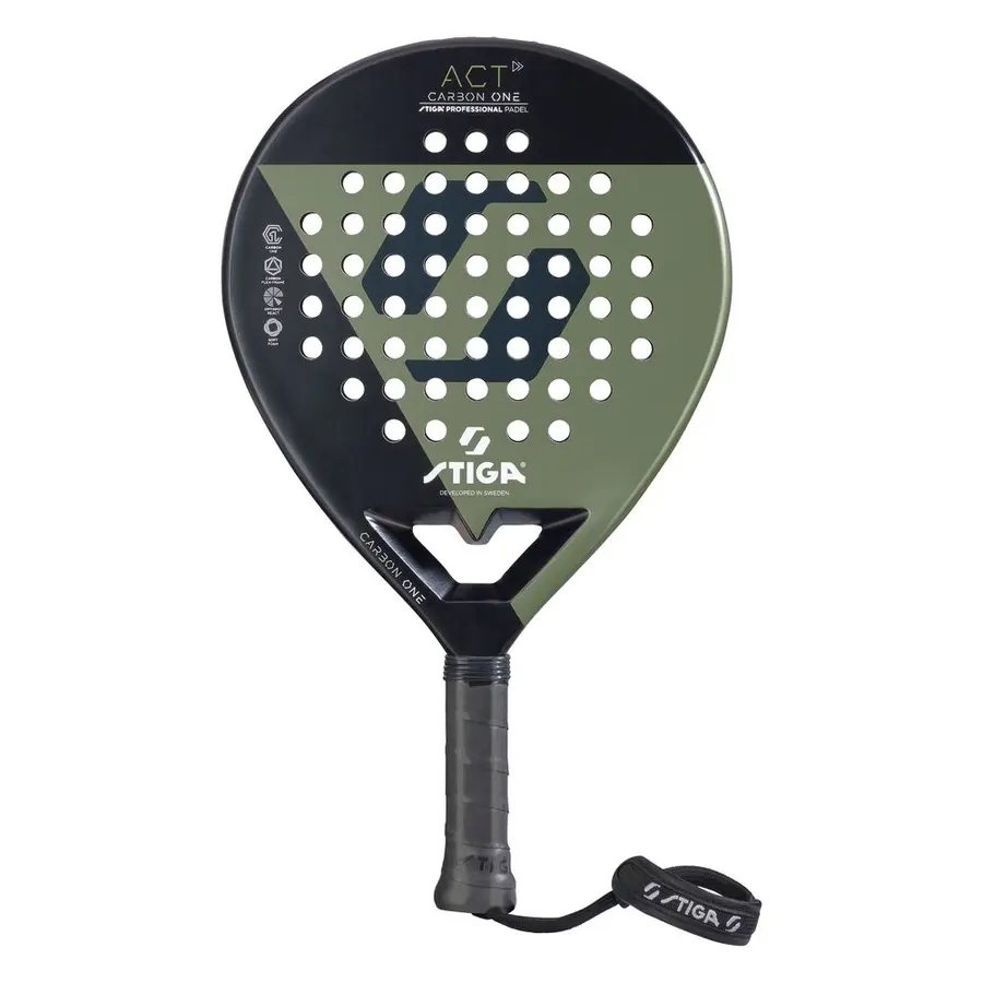 ACT PADELRACKET BLACK/GREEN 