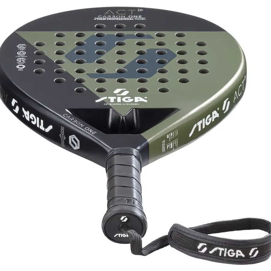 ACT PADELRACKET BLACK/GREEN 