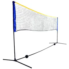 Regulerbart sportsnett 3 meter Badmintonnett tennisnett fotballtennis