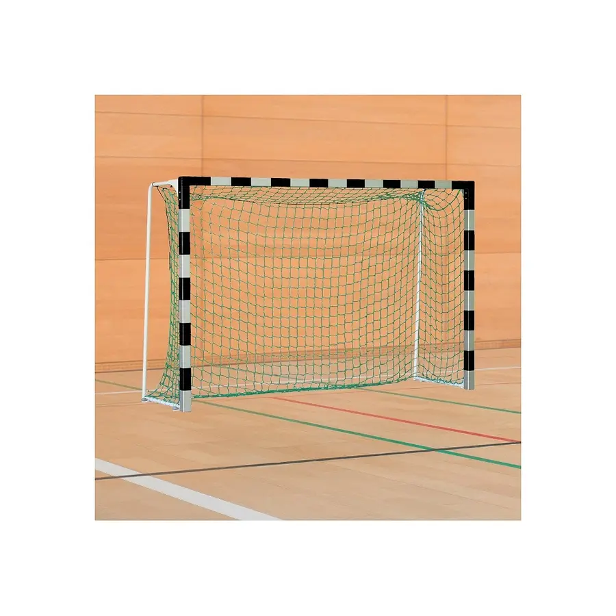 Sport-Thieme | Käsipallomaali 3x2 m Musta/hopea | IHF-hyväksytty 
