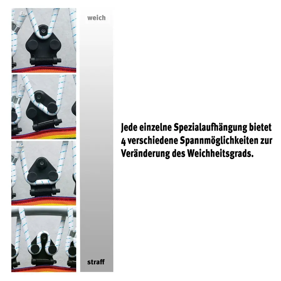 Trimilin | Trampoliini Vario 120 120 cm | Kokoontaitettavat jalat 