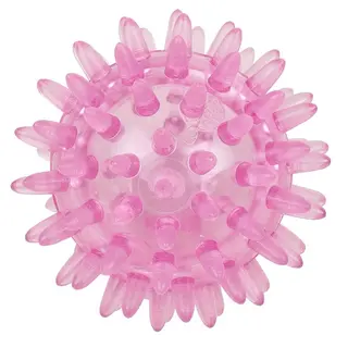 Piggball med harde pigger 6 cm 1 stk rosa massasjeball