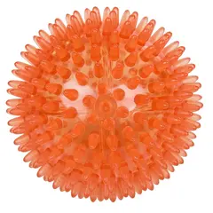 Piggball med harde pigger 9 cm 1 stk oransje massasjeball