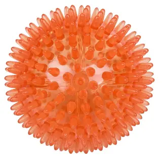 Piggball med harde pigger 9 cm 1 stk oransje massasjeball