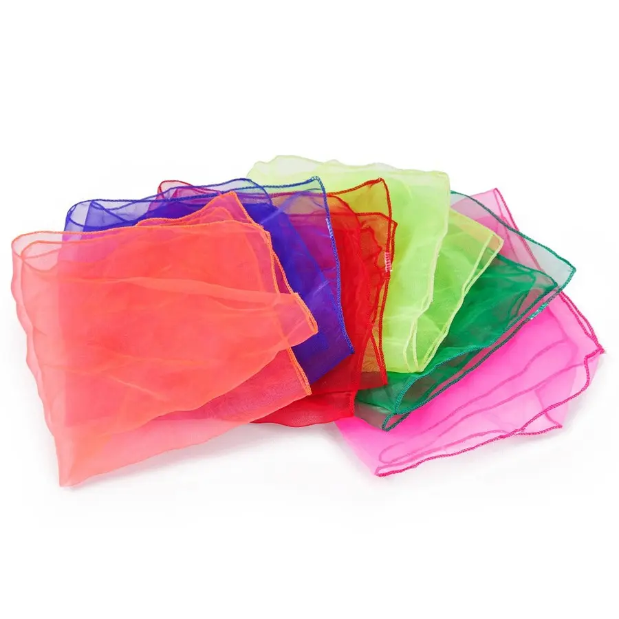 Jongleeraushuivit 6 kpl 6 kpl/pkt | 65 x 65 cm 