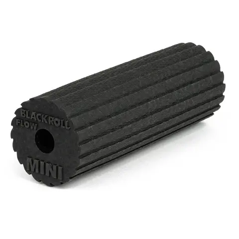 Blackroll | Mini Flow Hierontarulla 5,5x15 cm | Musta
