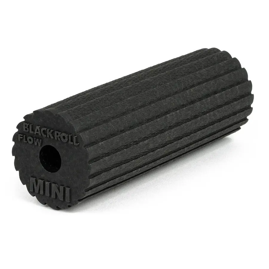 Blackroll | Mini Flow Hierontarulla 5,5x15 cm | Musta 