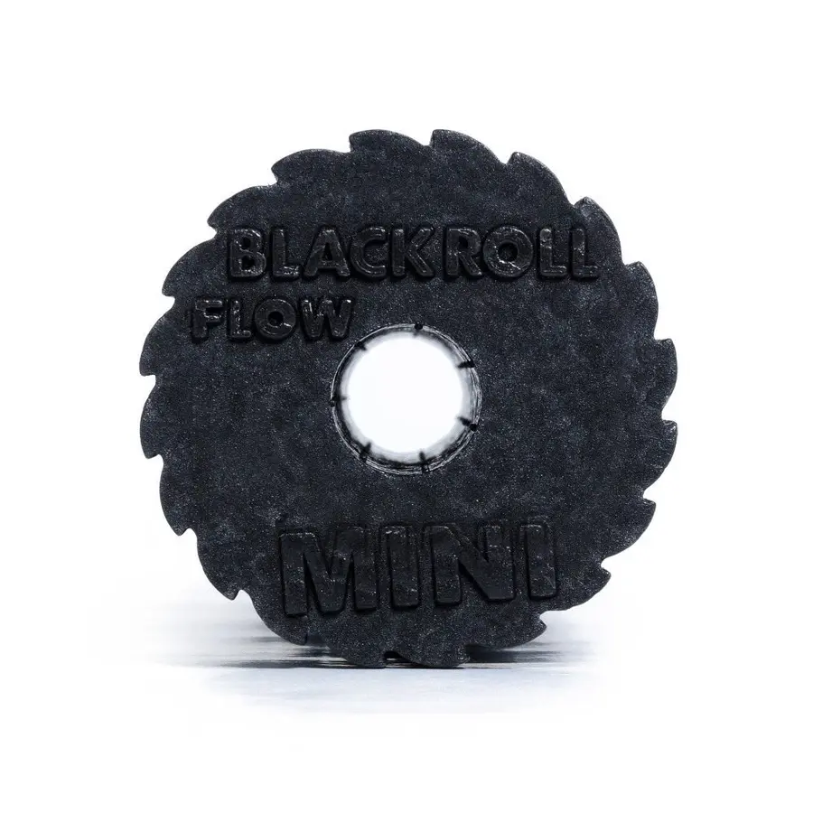 Blackroll | Mini Flow Hierontarulla 5,5x15 cm | Musta 