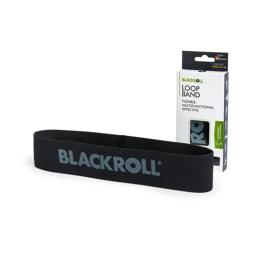Blackroll | Mini Vastuskuminauha Musta | 7,2 kg 