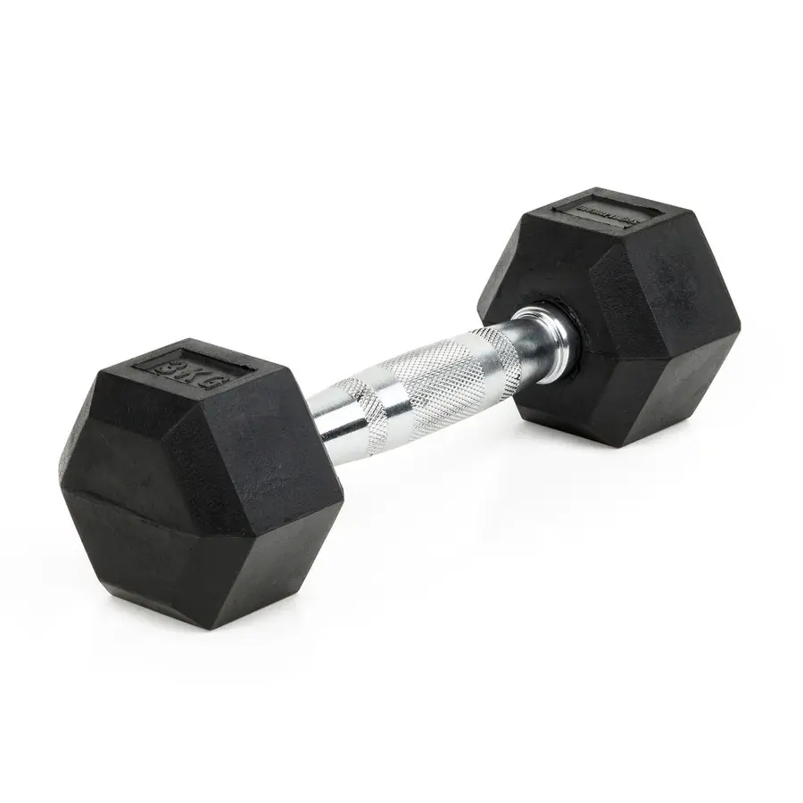 Sport-Thieme | Rubber Hex Käsipaino 3 kg 