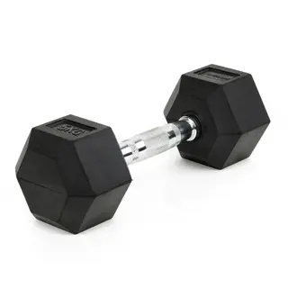 Sport-Thieme | Rubber Hex K&#228;sipaino 5 kg