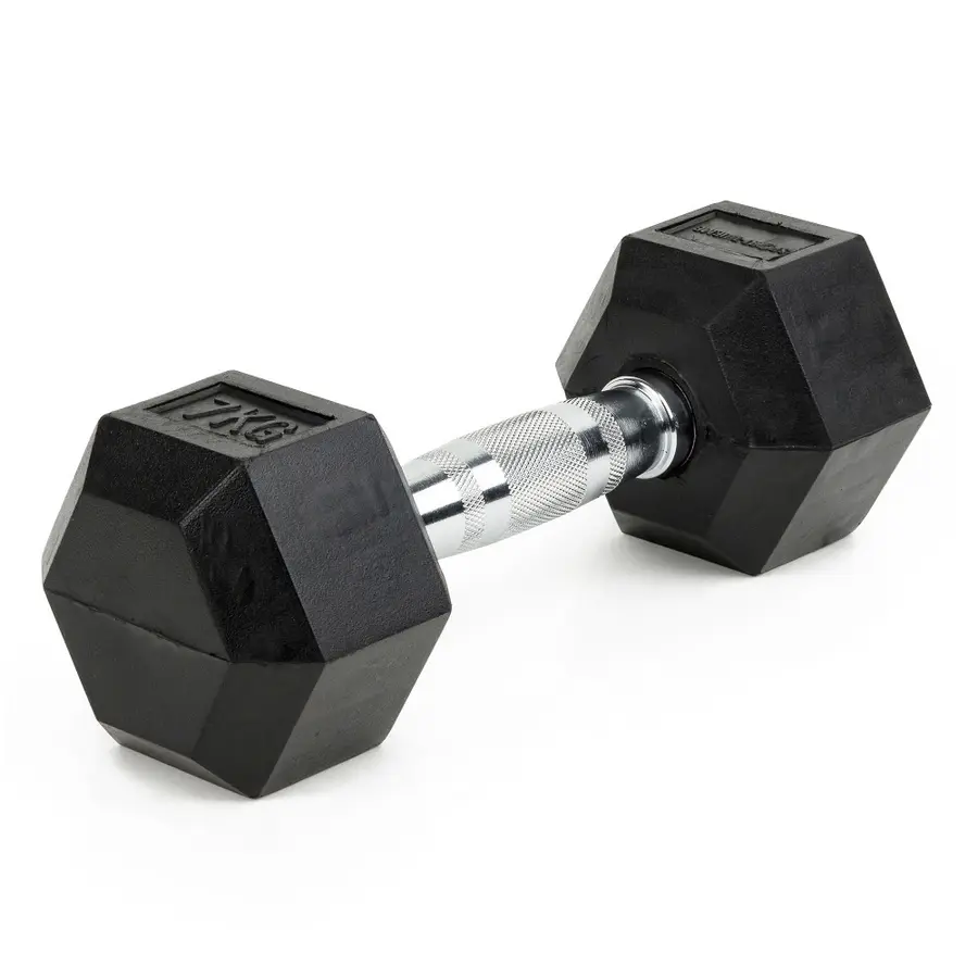Sport-Thieme | Rubber Hex Käsipaino 7 kg 
