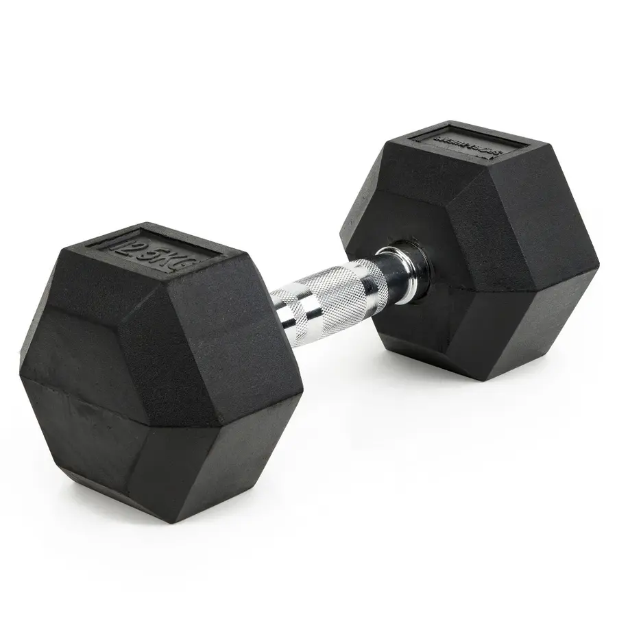 Sport-Thieme Rubber Hex Dumbbell 1 kpl | 12,5 kg 