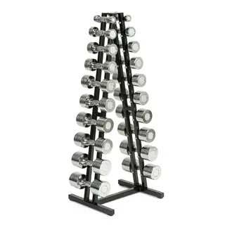 K&#228;sipainot Chrome 1-10 kg 2 kappaletta jokaista painoa + teine