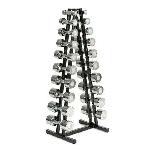 K&#228;sipainot Chrome 1-10 kg 2 kappaletta jokaista painoa + teine
