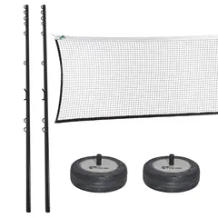 Sulkapallo- ja lentopalloverkko Tolpat 250 cm | Verkko 602x76 cm