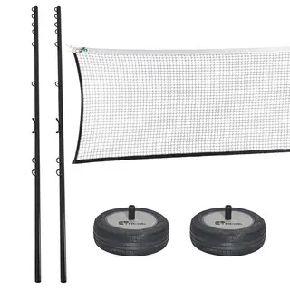 Sulkapallo- ja lentopalloverkko Tolpat 250 cm | Verkko 602x76 cm
