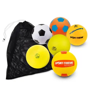 Jalkapallosetti Soft-Play 6 erilaista palloa