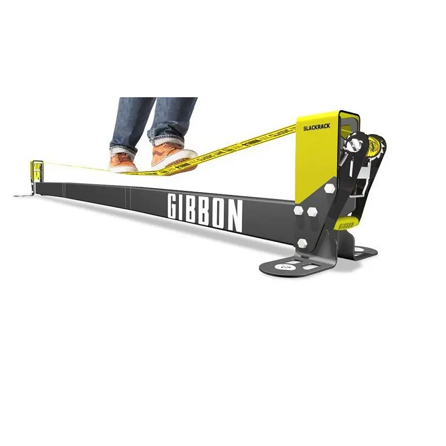 Gibbon Slackline "Slack Rack Classic" Slack line teline ja nuora - L: 4,5 m 
