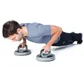 Sport-Thieme | Punnerruskahvat Twister 2 kpl | Musta/Harmaa