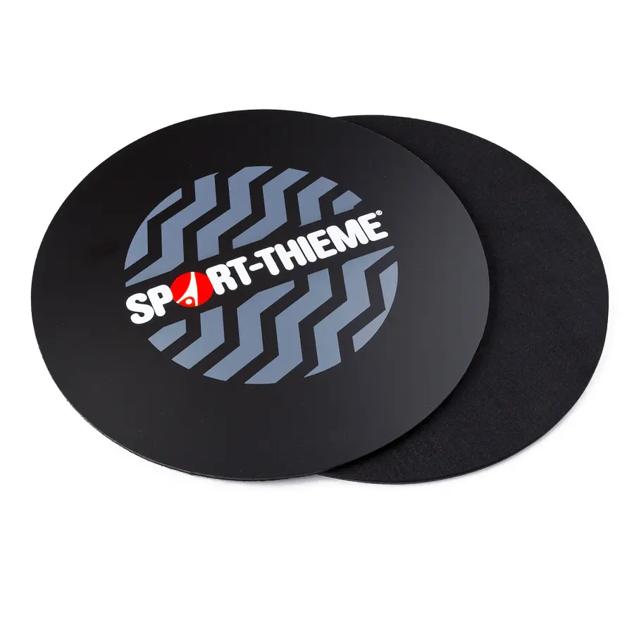 Sport-Thieme | Liukutyynyt 25 cm | Musta 