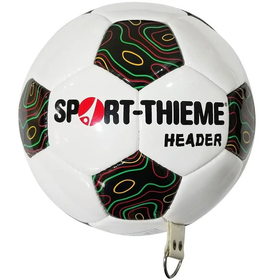 Sport-Thieme | Header Harjoituspallo Koko: 5 | Musta/Valkoinen 