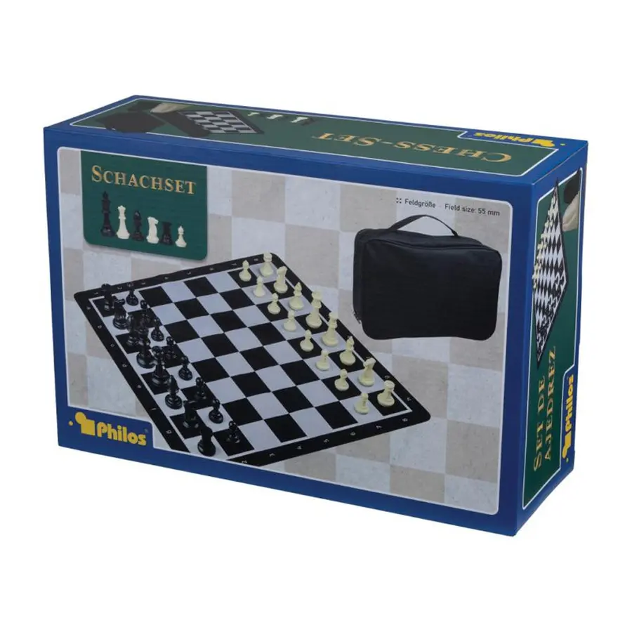 Philos chess set rollable 