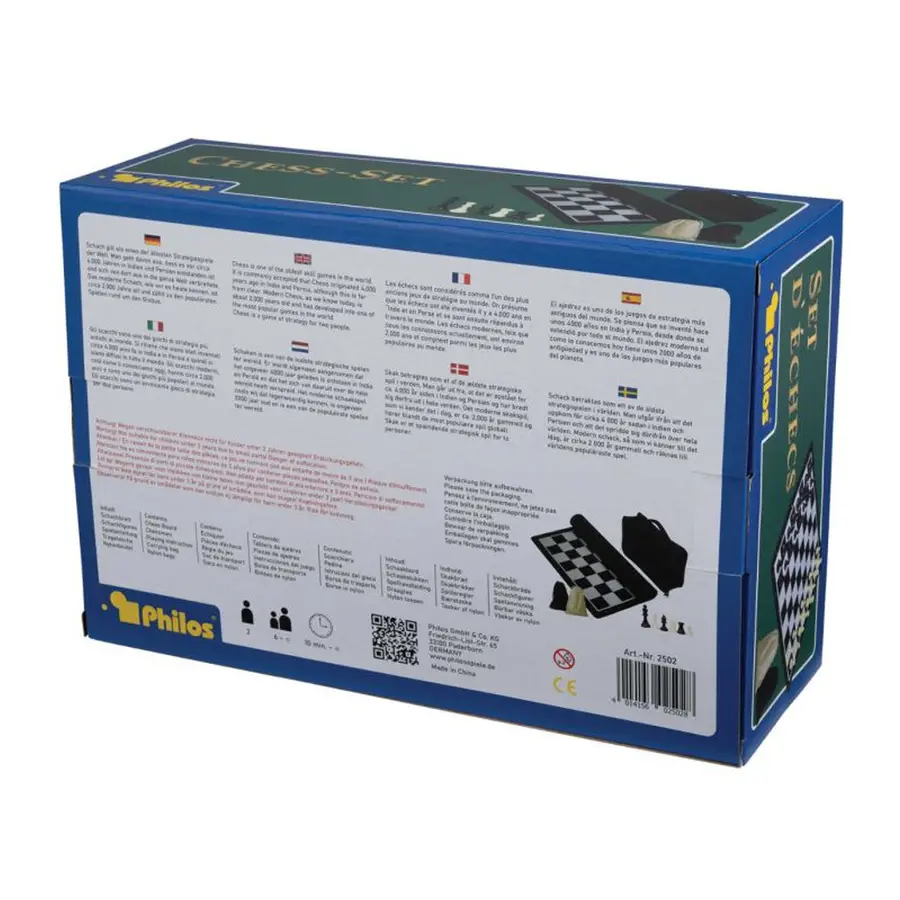 Philos chess set rollable 