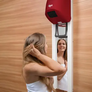 Rez Beluga VS Lämminilmakuivain Säädettävä kuivain peilillä