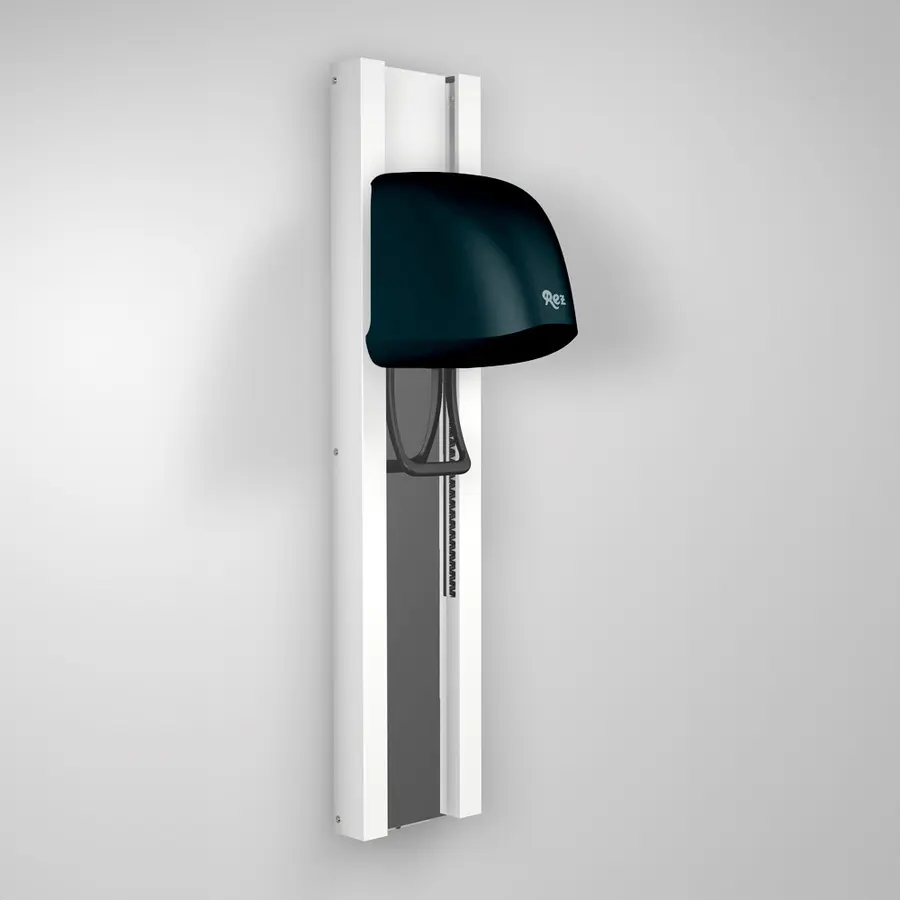 Rez Beluga VS | Hiustenkuivain Valkoinen kisko RAL 9010 | Kansi RAL7016 