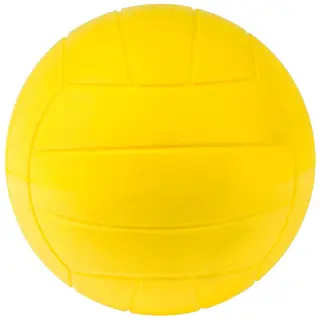 Softball PU-skum 19 cm gul Myk volleyball med meget god sprett