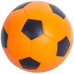 Sport-Thieme PU-Fußball Orange-Schwarz,