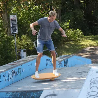 Pedalo | Tasapainolauta | Rolling Board 78x43x9,5 cm | Soikea